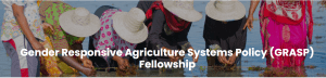 Gender Responsive Agriculture Systems Policy (GRASP) Fellowship