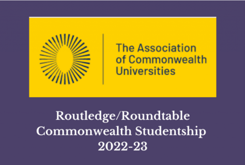 Commonwealth Routledge Studentship