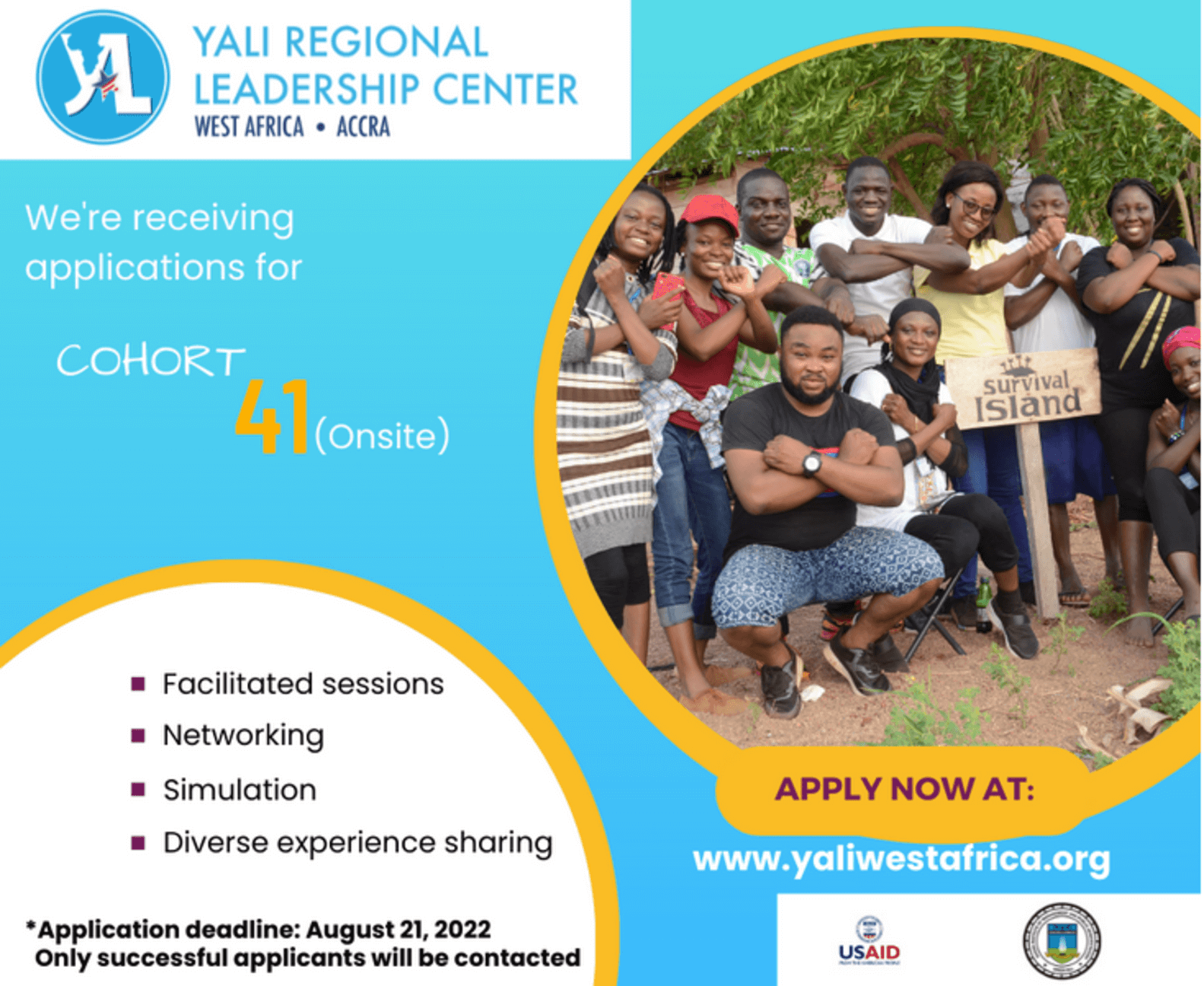 Apply for YALI RLC West Africa Emerging Leaders Program (Cohort 41)