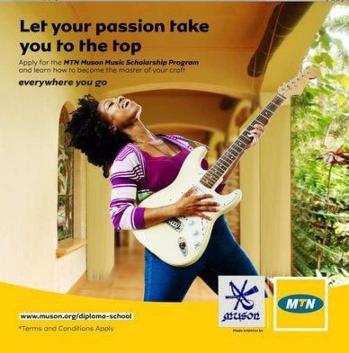 MTN Foundation Muson Music Scholarship Program 2022 2023 For Aspiring 