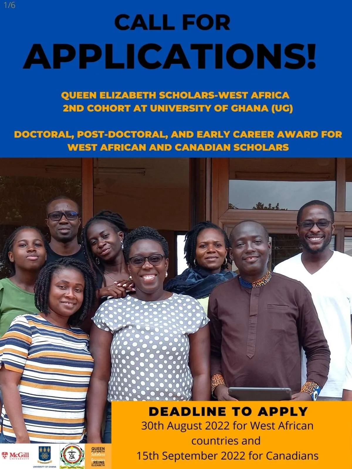  Queen Elizabeth Scholars