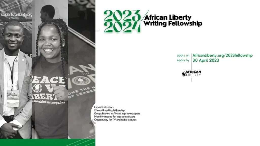 Call for Application: 2023/24 African Liberty Writing Fellowship