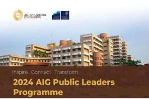 AIG Public Leaders Programme 2024