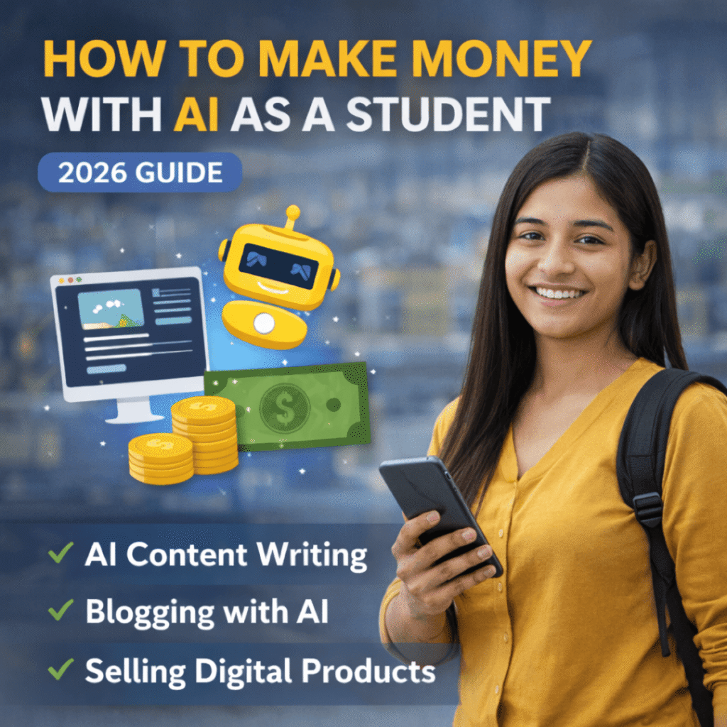 How to Make Money with AI as a Student (Beginner’s Guide 2026)