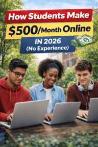 How Students Make $500/Month Online in 2026 (No Experience)