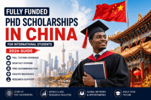 Fully Funded PhD Scholarships in China