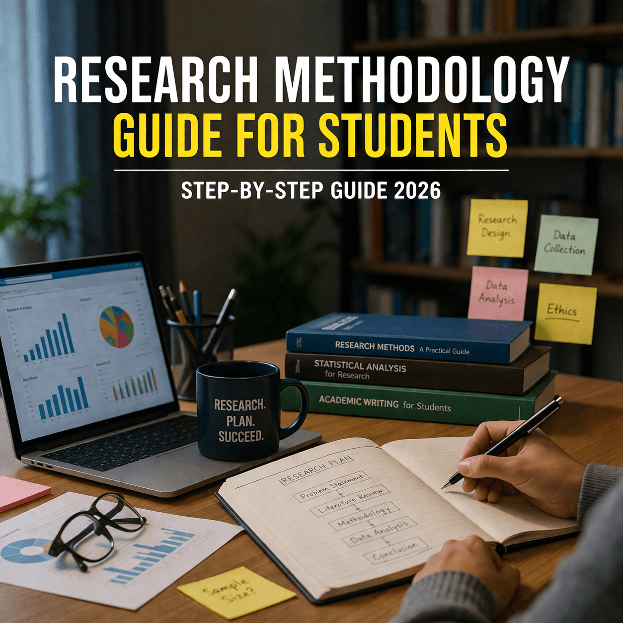 Research Methodology Guide for Students (Step-by-Step Guide 2026)